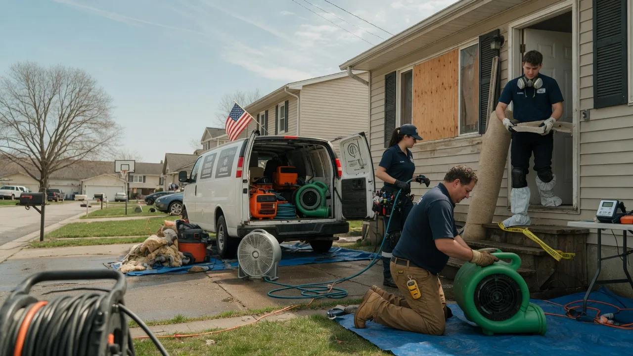 Water Damage Restoration in Haysville, KS near me